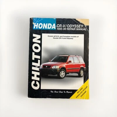 Honda CR-V Odyssey 1995-2000 Shop Service Repair Manual Wiring Diagrams Engine - Image 1 of 4