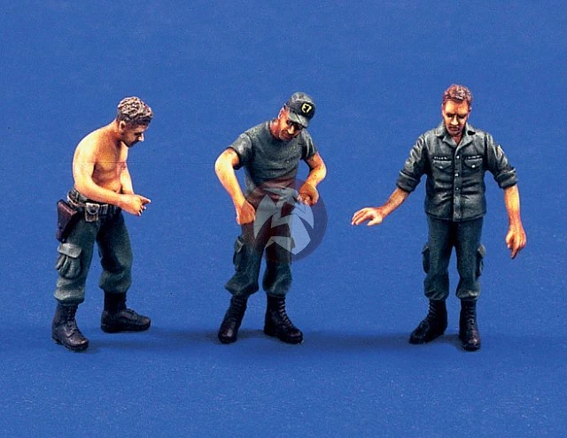 Verlinden 1/48 US Army / USAF Ground Crew in Vietnam War (3 Figures) [Resin] 424 - Image 1 of 1