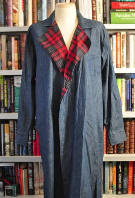 Vintage Ralph Lauren Size: 10  Tunic Over Coat Jacket  Denim  Women's USA - Image 1 of 4