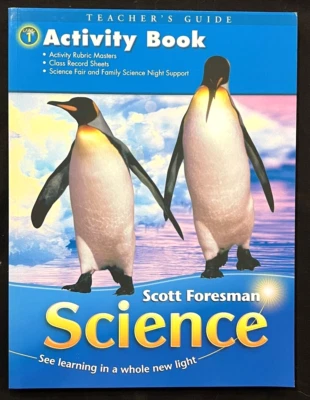 1st Grade - SCIENCE - ACTIVITY BOOK - TEACHER EDITION  (2006, Foresman) - Image 1 of 4