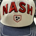 Nashville Sounds Mesh Trucker Snapback Hat Cap Nash Milb Baseball White Blue Red