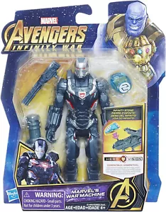 Marvel Avengers Infinity War War Machine Infinity Stone Hero Vision 6" Figure - Foto 1 di 7