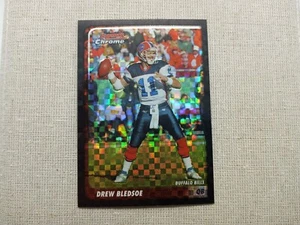 2003 Bowman Chrome Drew Bledsoe X-Fractor rifrattore #'d /250 Buffalo Bills - Foto 1 di 2
