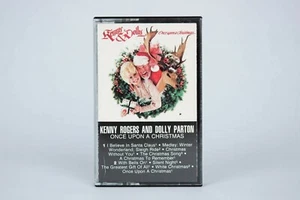 Kenny Rogers and Dolly Parton Once Upon A Christmas Cassette ASK1-5307 - Picture 1 of 3