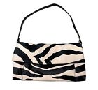 Zebra Print Shoulder Bag Purse Y2k 2000s 90s Bratz Clubwear 