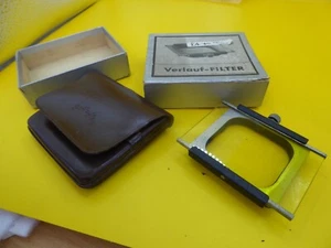 GENUINE ROLLEI ROLLEIFLEX GRADUATED YELLOW FILTER & HOLDER FOR BAY 1 HOOD - Picture 1 of 5