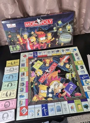 Monoploly The Simpsons Treehouse Of Horror Collectors Edition - Great Condition - Image 1 of 4