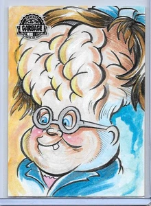 2022 TOPPS GARBAGE PAIL KIDS KRASHERS SERIES 3 SKETCH 1/1 BRANDHEN SNYDER JANIE - Picture 1 of 1