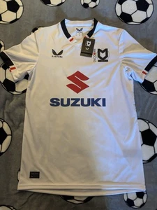 MK Dons 23/24 Home Football Shirt BNWT Size S - Picture 1 of 8