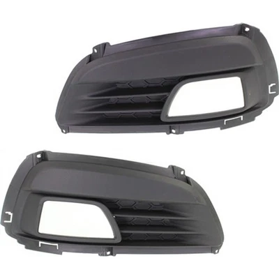 Juego de embellecedores de luces antiniebla para Kia Optima 2009-2010 izquierda y derecha con orificio de luz antiniebla 2 piezas Foto 1 de 4