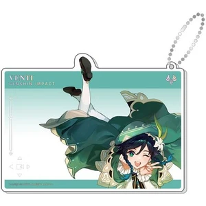 Official miHoYo Genshin Impact Venti Large Acrylic Keychain - Picture 1 of 6