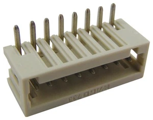 2 Stück WAGO - 733-368 - Reihenklemme, Stiftleiste, 2,54 mm, 8 Positionen, 4 A, 250 V, - Bild 1 von 1