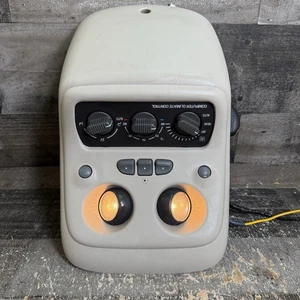 1999-2006 GMC Yukon Overhead Console Dome Light Rear Climate Control OEM Tan - Foto 1 di 7
