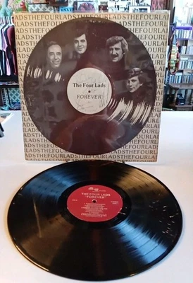 The Four Lads - Forever - SIGNED by band members ~ 1960s AC LP - Image 1 of 2