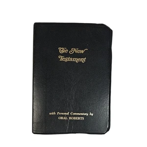 Vintage New Testament With Personal Commentary By Oral Roberts KJV 1969 - Picture 1 of 9