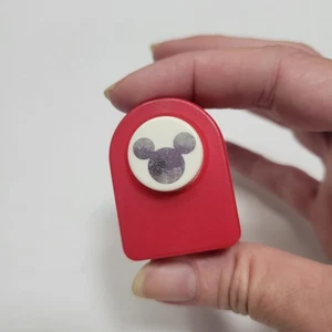 Scrapbooking Crafts Paper Punch Disney Mickey Mouse Ears Head All Night Media - Picture 1 of 7