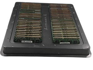 50 Stück Mix Marken Computer Speicher 1GB 2RX16 PC3-8500S 43R1989 - Bild 1 von 11