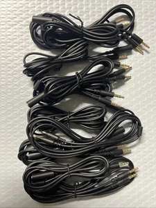 10X ORIGINAL AUDIO CABLE WIRED MODE INTERCONNECT FOR HYPERX CLOUD FLIGHT HEADSET - Picture 1 of 5