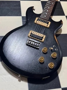 Matsumoku Aria Pro II CS350 Gitarre schwarz Eschenholz Vintage gebraucht kostenloser Versand - Bild 1 von 4