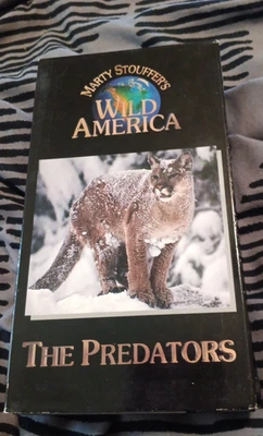 Marty Stouffer's Wild America The Predators VHS 1994 Vintage - Image 1 of 4