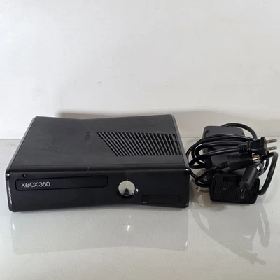 Microsoft Xbox 360 S Console and Power Cord Only 1439 TESTED - Image 1 of 4