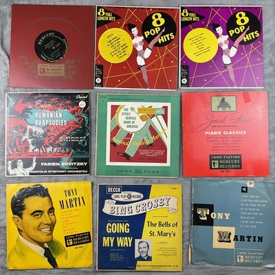 Vintage Collection Lot 36 Various Artist 10" LP's Classical, Pop, Jazz. - Image 1 of 4