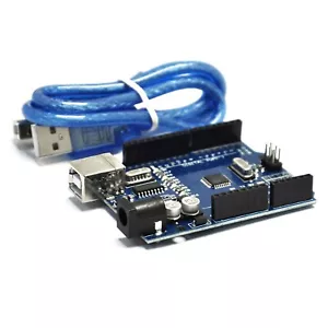 ATmega328P CH340 USB Microcontroller Board with USB Cable - Picture 1 of 9
