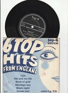 7 " EP  - 6 Top Hits From England .. - Bild 1 von 1