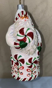Patricia Breen Santa glitzernde Pfefferminzbonbons mit Schmucksteinen SELTEN RARITÄT (ToteTT) - Bild 1 von 11