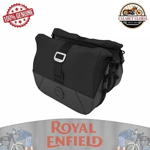 ALFORJA NEGRA SUAVE OEM PARA ROYAL ENFIELD INTERCEPTOR 650 CONTINENTAL GT 650 - Imagen 1 de 4