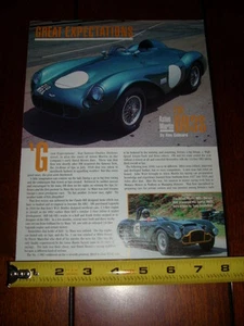 1953 1954 1955 1956 ASTON MARTIN DB3S - ORIGINAL 1993 ARTICLE - Picture 1 of 3