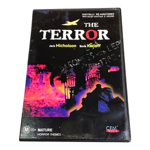The Terror DVD Remastered Dolby 5.1 - Jack Nicholson Horror Classic Region Free - Picture 1 of 3