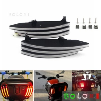 For Ducati Diavel 2011-2018 959 Panigale 2019 LED Running Turn Signal Taillight - Image 1 of 4