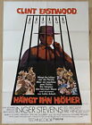 Eastwood HANG EM HIGH orignal vintage 1 sheet movie poster first release 1968