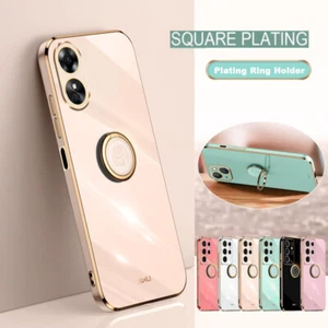 Shockproof Ring Stand Case For OPPO A17 A54 A93 A95 A97 Find X6 X5 X3 Lite Cover - Picture 1 of 19