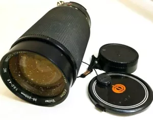 Vivitar 35-200mm f3-4.5 AI manual focus lens for Nikon (BADLY SCRATCHED GLASS) - Picture 1 of 12