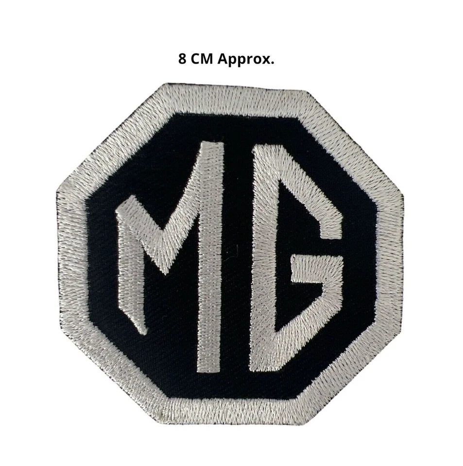 MG Cars Logo Embroidered Iron On/Sew On Patch Batch Jeans Jacket Shirt N-332 - Image 1 of 1