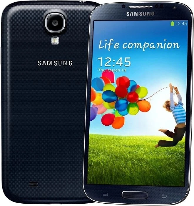 Samsung Galaxy S4 GT-I9505  Unlocked Sim Free Android Smart Phone Black & White - Image 1 of 1