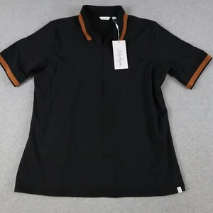 Lady Hagen Polo Shirt Top Womens 2XL XXL Golf Flex Ribbed Black Short Sleeve NWT - Picture 1 of 7