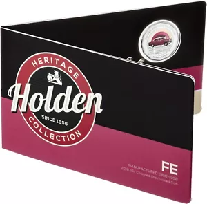 34710 2016 FE HOLDEN HERITAGE COLLECTION 1956-1958 50c COLOURED UNC COIN RAM - Picture 1 of 4