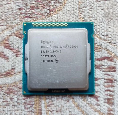 CPU Intel G2020 3MB SmartCache 2.90GHz FCLGA 1155 SR10H- Processor working good - Image 1 of 2