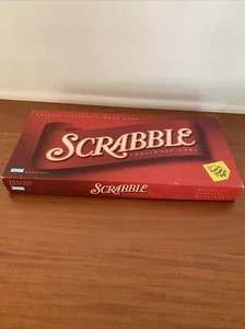 1989 SCRABBLE Crossword Board Game Complete 100 Tile MILTON BRADLEY 4024 Vintage - Picture 1 of 4