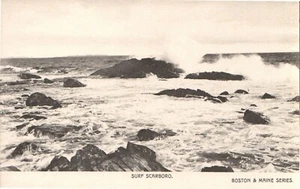 Surf Scarboro Boston & Maine Series Divided Back Postcard Sol Art Unposted - Picture 1 of 2