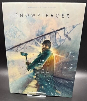 SNOWPIERCER LIONSGATE US EXCLUSIVE 4K UHD BLU-RAY STEELBOOK **NEW & SEALED!** - Image 1 of 4