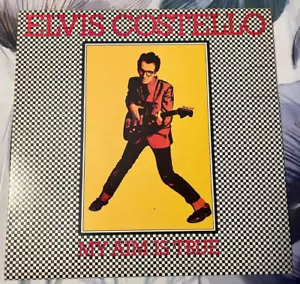 ELVIS COSTELLO - MY AIM IS TRUE Vinyl LP Album AL 35037 PROMO - Picture 1 of 6