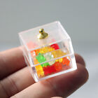 12Pcs Dollhouse Miniature Resin Colorful Bear Candy Model Ornaments DIY Cra  BXQ