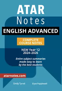 ATAR Notes HSC English Advanced Year 12 Notes - Picture 1 of 8