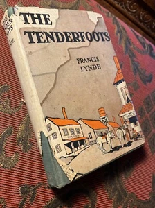 GOLD RUSH STORY: The Tenderfoots By Francis Lynde 1926 HC DJ - Picture 1 of 13