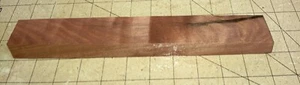 One Piece Hawaiian Ohia Wood ~ 11 1/4" x 1 1/4" x 1" (#596) - Picture 1 of 8