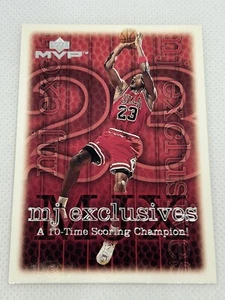 MICHAEL JORDAN 1999 Upper Deck MVP MJ Exclusives #194 NBA Basketball Bulls HOF - Foto 1 di 2